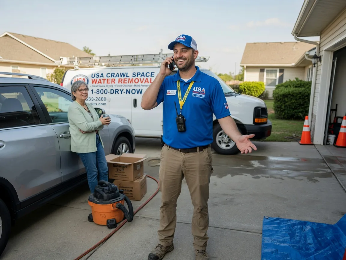 Crawl Space Water Removal Griswold, IA FAQs
